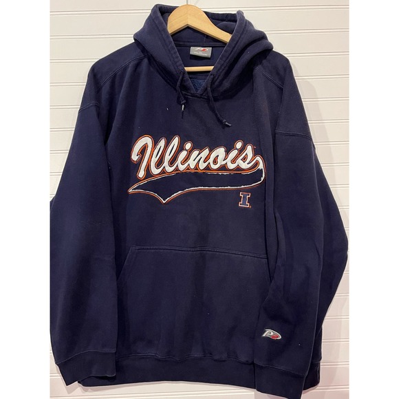 Vintage 90s proplayer Illinois hoodie - Picture 1 of 6